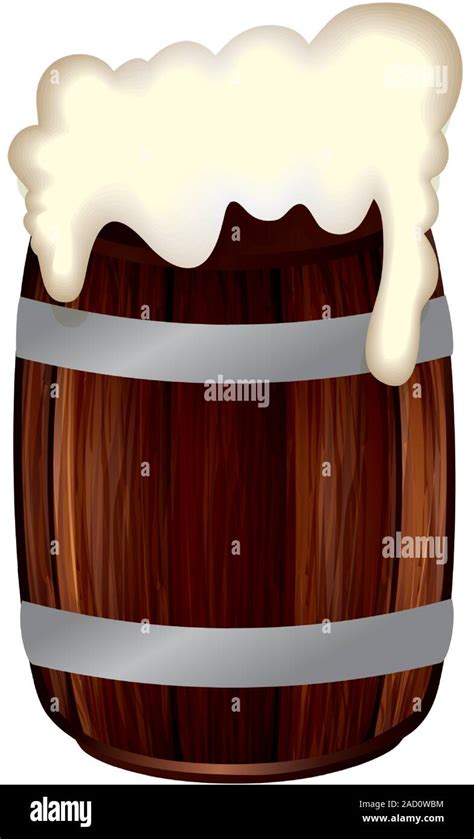 Isolated Beer Barrel Vector Design Stock Vector Image And Art Alamy