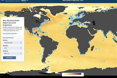 Esta Herramienta De La Nasa Permite Calcular Cuánto Subirá El Mar En