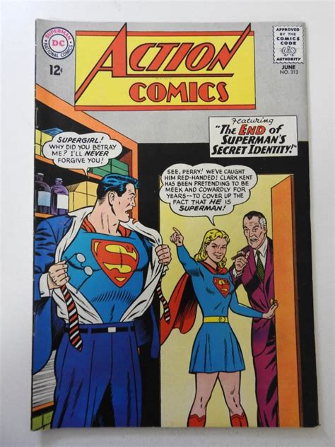 Action Comics Vg Fn Condition Comic Books Silver Age