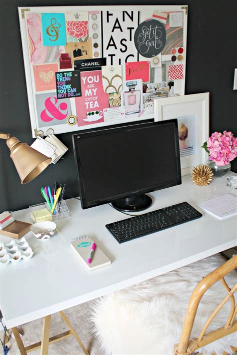 PROJECT OFFICE: Inspiration Board and Desk Update. - Shannon Claire