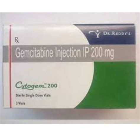 Cytogem Gemcitabine Mg Injection At Rs Vial Anti Cancer