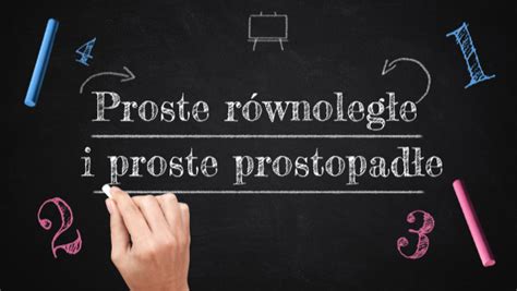 Proste Prostopad E I R Wnoleg E