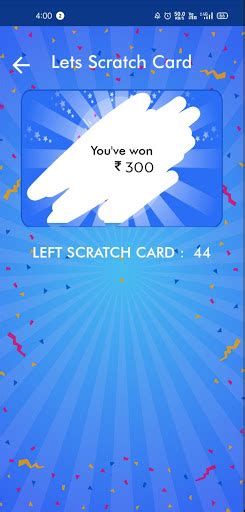 Real Money Scratch Card App