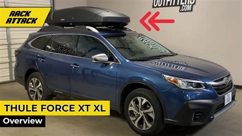 Subaru Outback Wagon With Thule Force Xt Xl Rooftop Cargo Box