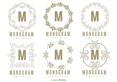 Monogram Logo Vector Art, Icons, and Graphics for Free Download