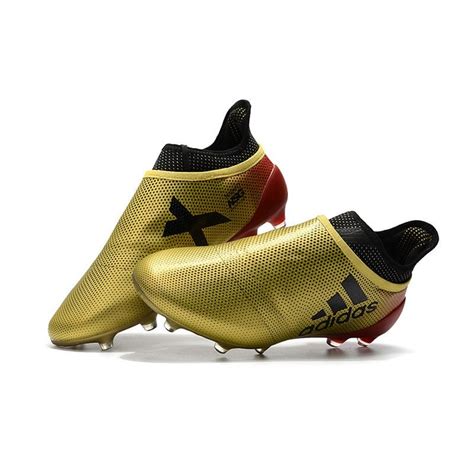 Adidas X Purespeed Fg Football Boots Gold Red Black