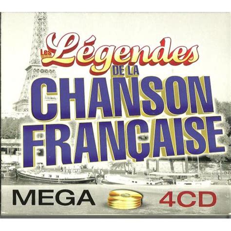 L Gendes De La Chanson Fran Aise Cd Mega Rakuten