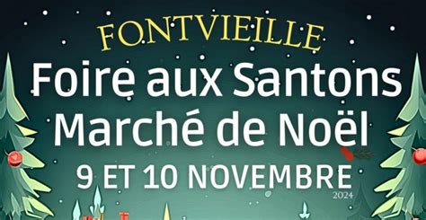 Foire Aux Santons Et March De No L Fontvieille