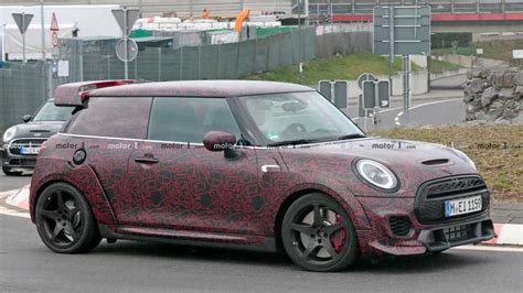 Mini Cooper Jcw Gp Spied Working Out At The N Rburgring