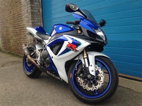 Suzuki Gsx R K White Blue Stunning Bike With Low Mileage