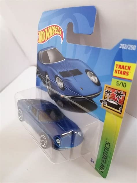 Hot Wheels 2022 Hw Exotics 71 Lamborghini Miura Sv Blu Miura Hobbies And Toys Toys And Games On