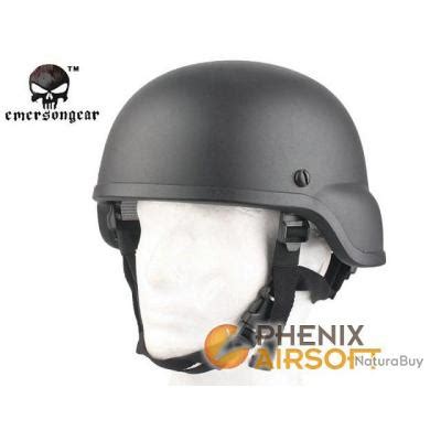 Casque Mich Emerson Noir Casque Airsoft