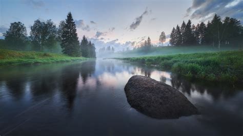 River HD, Sunrise, HD Wallpaper | Rare Gallery