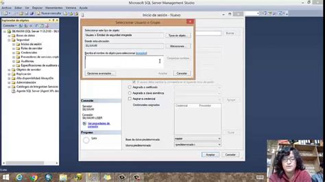 Creación De Usuarios En Sql Server Con Autenticación Windows Youtube