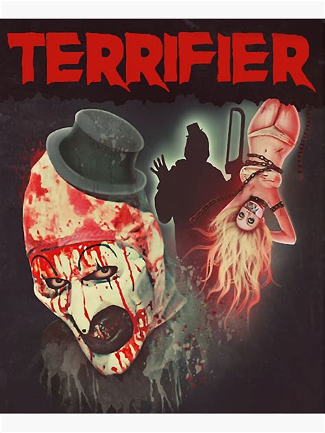 More Then Awesome Terrifier Movie Horror Art The Clown Poster Art