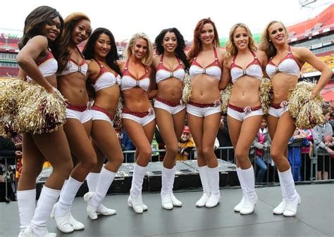 Cheerleaders at Washington Redskins Draft Party - Sports Illustrated