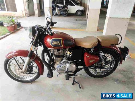 Used 2017 Model Royal Enfield Classic 350 Redditch Red For Sale In