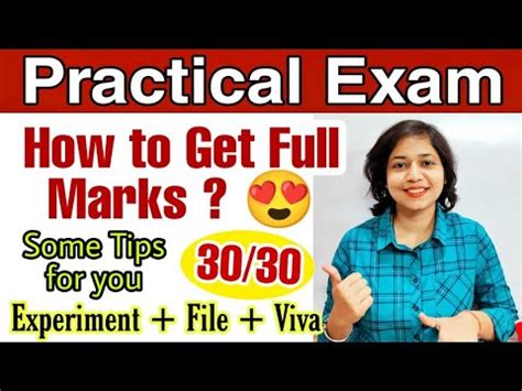 How To Get Full Marks In Board Practical Exams How To Prepare For