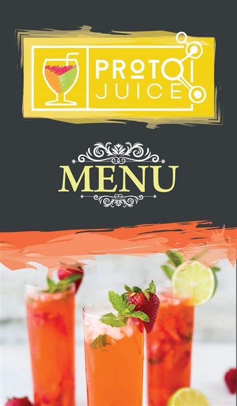 Entry #116 by YasserElgazzar for I need Juice Shop Menu design | Freelancer