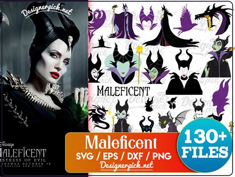 130 Maleficent Svg Bundle Best Quality Design Bundle