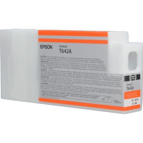 Epson UltraChrome HDR Orange Ink Cartridge T642A00 For The Stylus Pro