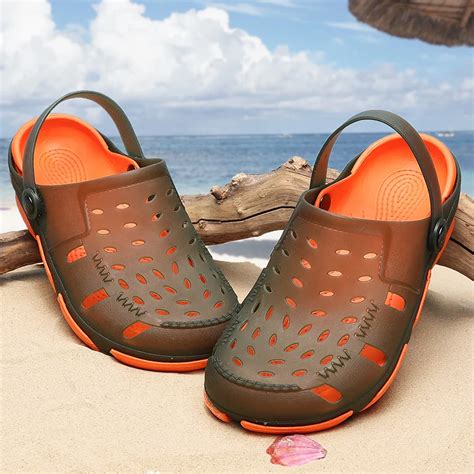 Zuecos Cl Sicos Originales Para Hombre Chanclas De Agua Para El Jard N