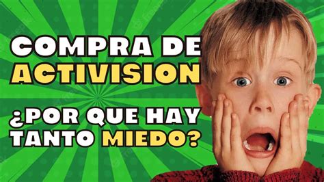 COMPRA De ACTIVISION BLIZZARD Hay MONOPOLIO YouTube