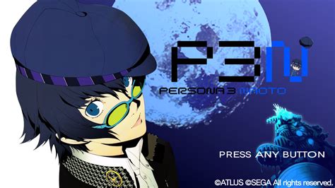 Naoto Protag Persona 3 Portable PC Mods