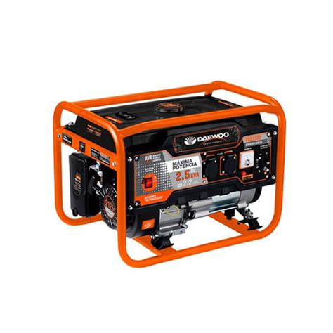 Generador Portátil 10 Horas Daewoo Gda2300 Grupo Electrogeno 2500w 220v