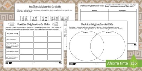 Guía De Trabajo Pueblos Originarios De Chile Twinkl
