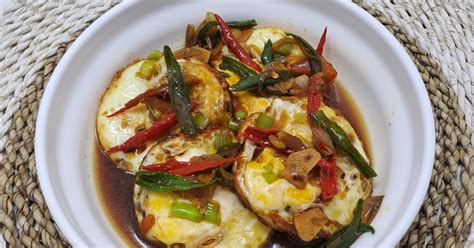 Resep Telur Ceplok Kuah Kecap Oleh Ayu Umha Cookpad