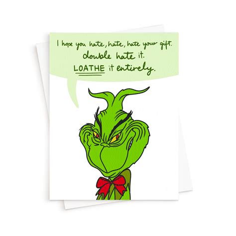 The Grinch Christmas Card | Custom & Fun Greeting Cards | Holiday Card ...