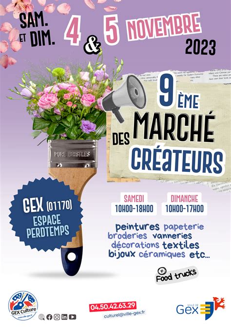 March Des Cr Ateurs Dition Ville De Gex