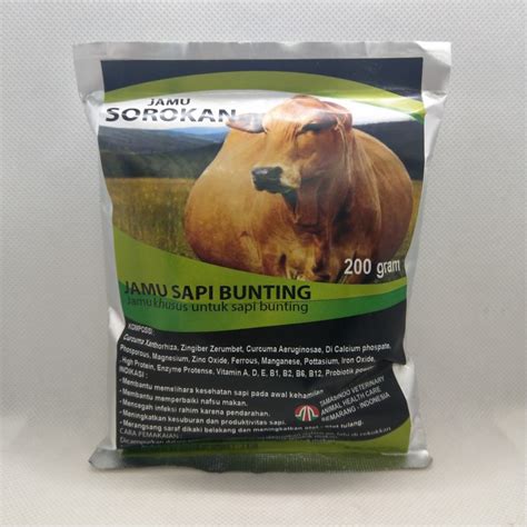 Bio Sapi 100 Gram Original Probiotik Serbuk Untuk Ternak Sapi