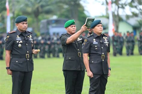 Komandan Yonif Modang Resmi Berganti