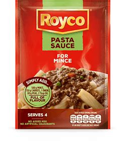 Simple Savoury Mince Pasta - Royco® Recipes