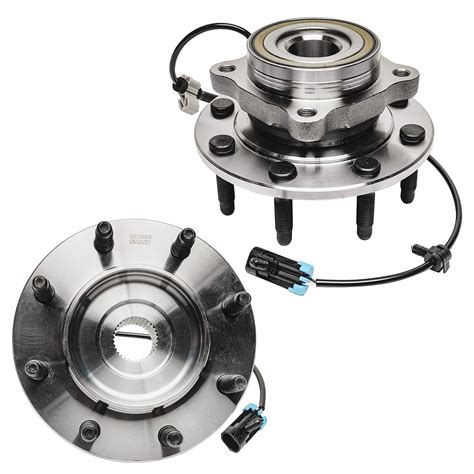 Buy Detroit Axle4wd Front Wheel Bearing Hubs For Silverado Sierra 2500 Hd 3500 Chevy Avalanche