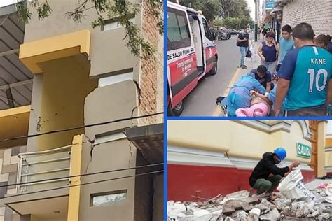 Piura Impactantes Imágenes Del Fuerte Sismo Registrado En Sullana