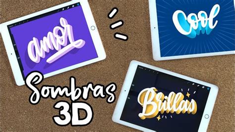 Sombras 3D Para Tu LETTERING En PROCREATE Barbs Arenas Art Letra