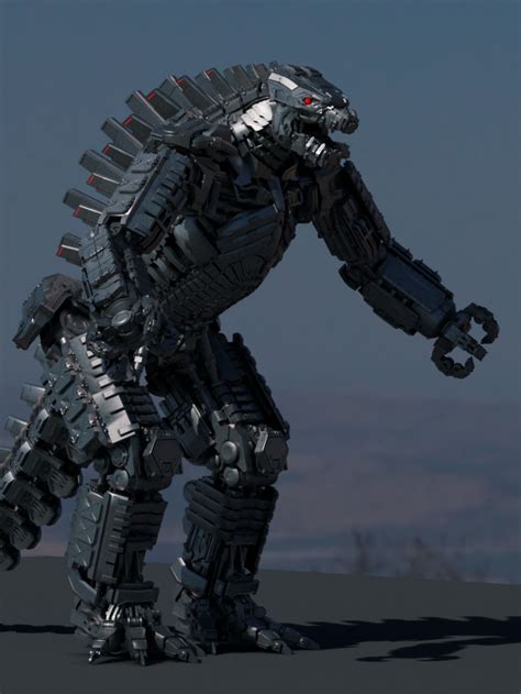 Mechagodzilla Apex Render Artofit