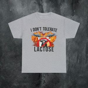 Lactose Intolerant Tshirt Funny Meme Shirt Oddly Specific Shirt