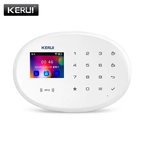 Jual Kerui W20 Wireless GSM WiFi Alarm Rumah Android IOS Panel Only