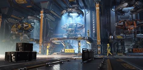 ArtStation - Sci_fi Factory, Xiaoyue Zhang | Sci fi environment, Sci fi ...