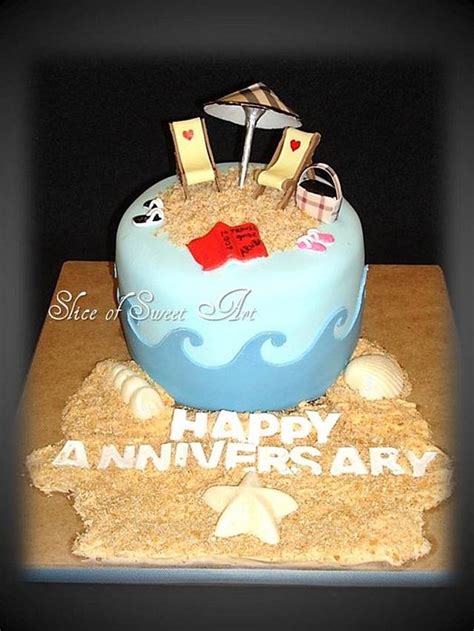 Life S A Beach Decorated Cake By Slice Of Sweet Art CakesDecor