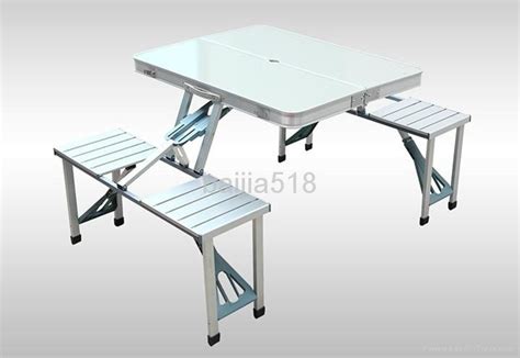 aluminum camping folding table with chairs - GJF200 - Gujia (China ...