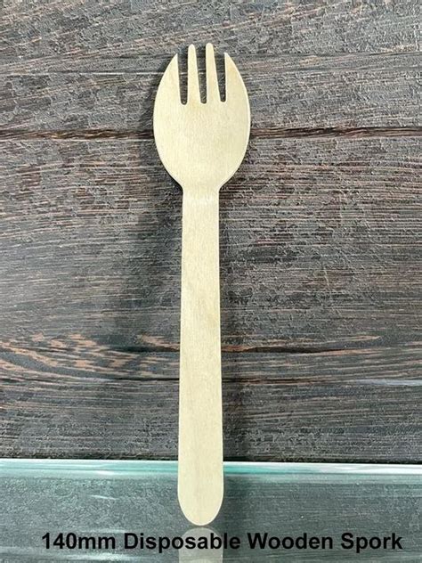 Mm Round Disposable Wooden Fork At Rs Piece Disposable Wooden