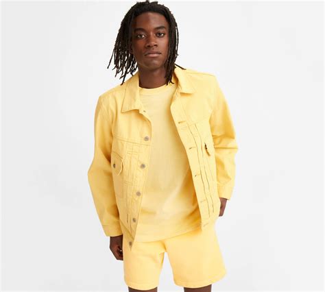 Contemporary Type Ii Trucker Jacket Yellow Levis® Us