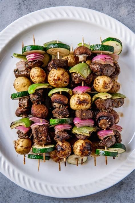 Best Steak Kabobs Recipe With Marinade House Of Nash Eats