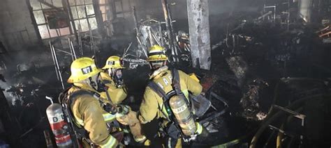 LAFD Firefighters Assess Aftermath of DTLA Blaze | LOS ANGEL… | Flickr