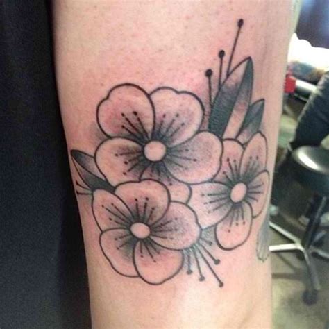 Pin By Herny A Secas On Flores Cerezo Small Tattoos Flower Tattoos